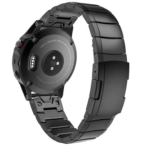 Титановый ремешок для Garmin Fenix 7 6 Pro 5 Plus браслет Quick Fit 22