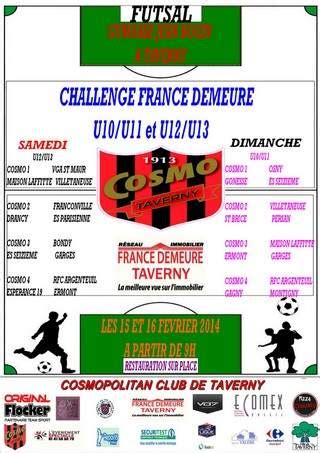 Actualit Tournoi En Salle Club Football Cosmopolitan Club De