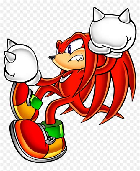 Knuckles Sonic Clip Art