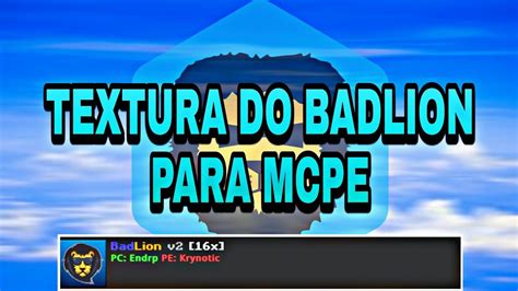 Textura Do Badlion Para Mcpe Badlion 16x Texture Pack Mcpe Youtube