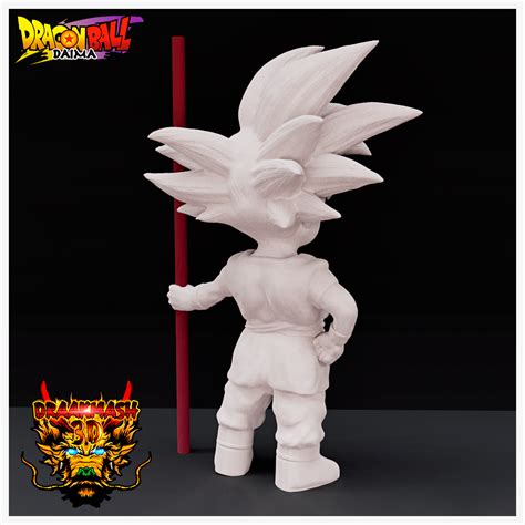 Fichier Stl Goku Dragon Ball Daima Mod Le T L Charger Et Imprimer