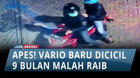 Baru Nyicil 9 Bulan Vario Warga Surabaya Raib Dicuri Saat Dini Hari