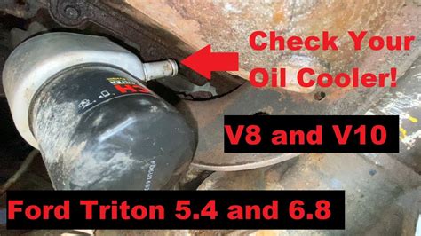 How To Test Your Oil Cooler Ford Triton V10 6 8l Or V8 5 4l Excursion F250 F350 F450 F550 Youtube