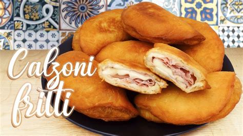 Calzoni Fritti Siciliani Ricetta Facilissima Youtube