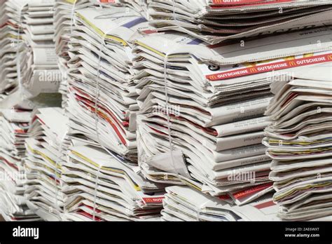 Newspaper Pile Of Daily Newspapers Background Texture Stock Photo Alamy