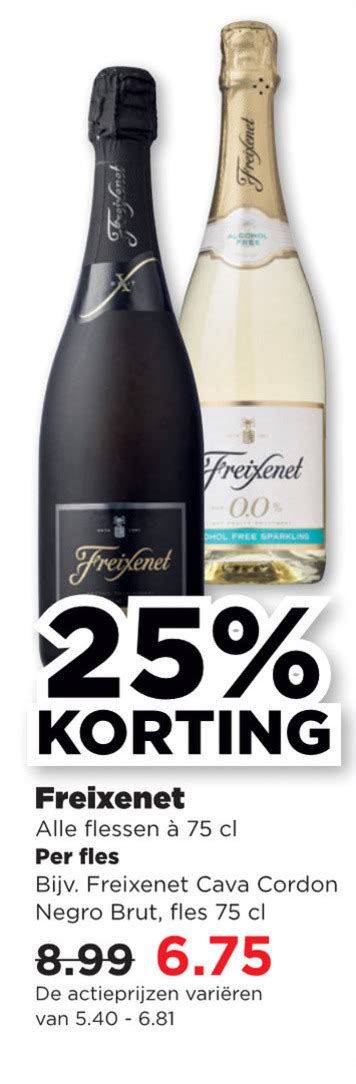 Freixenet Champagne Sparkling Wijn Folder Aanbieding Bij Plus Details