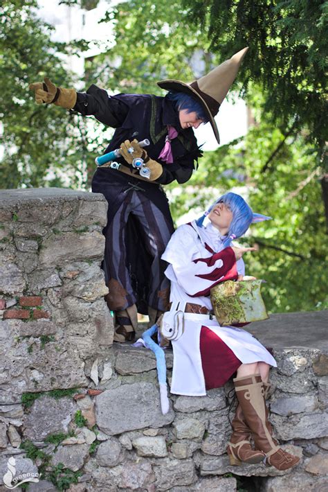 Blackmage And Whitemage Ffxiv Cosplay By Evil Siren On Deviantart