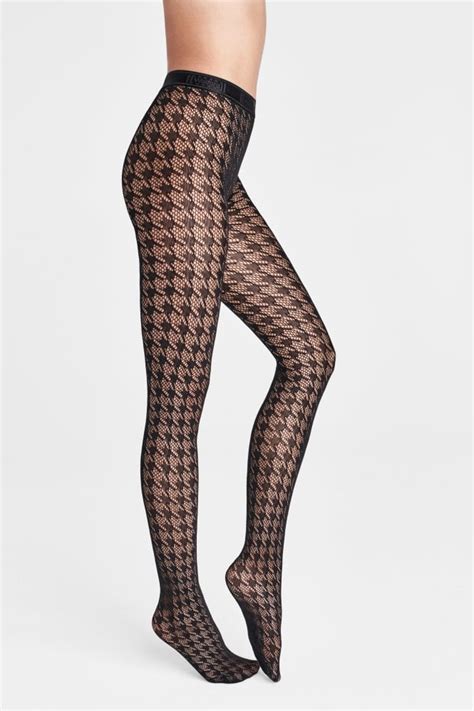 Wolford Dylan Net Tights Patterned Tights Leglicious