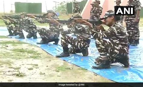 CRPF Women Commandos Train Hard To Fight Stone Throwers In Jammu And