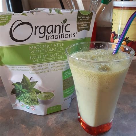 Organic Traditions MATCHA LATTE Review Abillion