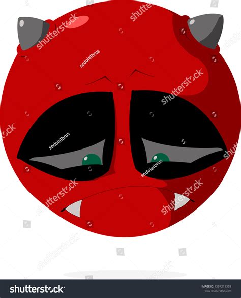 Evil Imp Colored Emoji Sticker Icon Stock Vector (Royalty Free ...