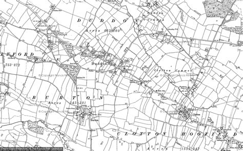 Old Maps Of Duddon Cheshire Francis Frith