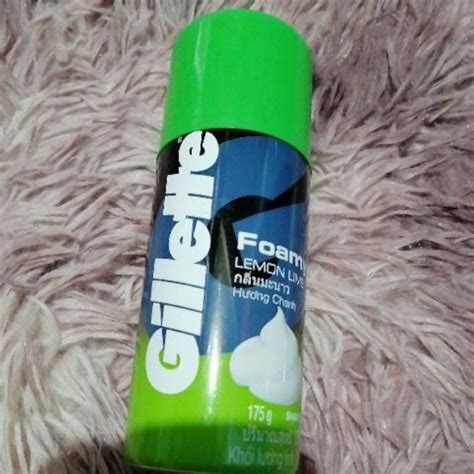 Gillette Foamy Lemon Lime Shave Foam 175g Shopee Philippines