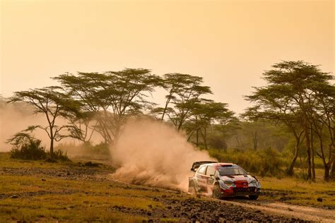 Wrc Ogier Vainqueur Au Safari Rallye Kenya Er Temps Scratch Pour