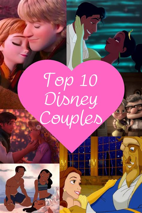 Top 10 Disney Couples Inspiring Magical Memories