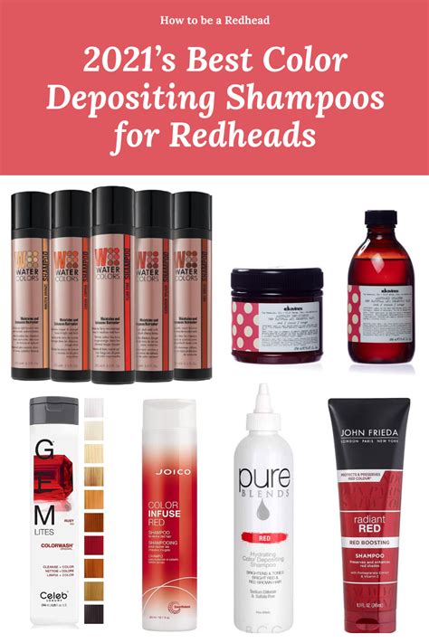 Best 2024s Top Color Depositing Shampoos For Redheads