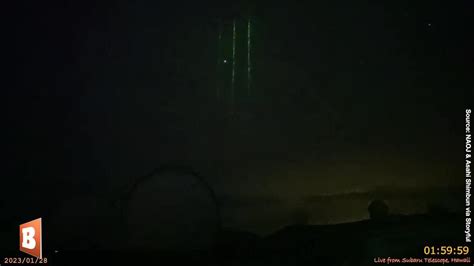 Green Laser Beams over Hawaii Likely from - One News Page VIDEO