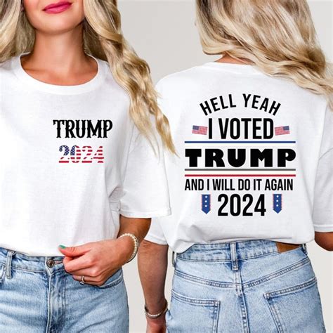 Trump 2024 Campaign Shirt Etsy