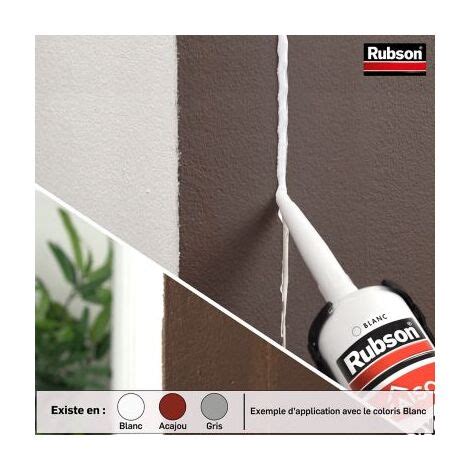 Rubson Mastic Maison Acrylique Murs Fen Tres Mastic Acrylique