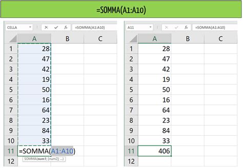 Somma Excel Come Usare La Funzione Excel Per Tutti