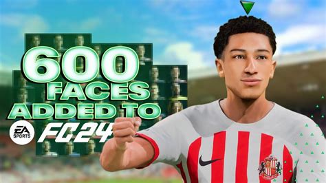 600 New Player Faces Added To Ea Fc24 [mgr Faces Boots Outfits Socks