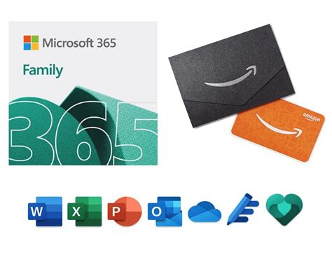 Ob Ine I Un An De Familie Microsoft Cu Un Card Cadou Amazon De