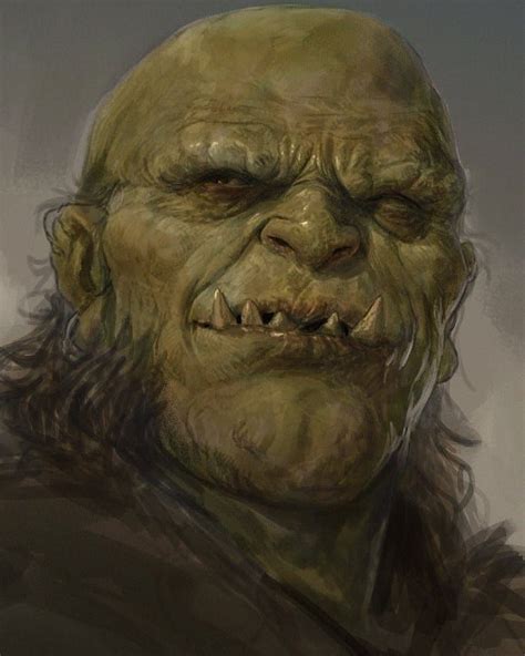 Dave Rapoza On Instagram Unfinished Orc” Dungeons And Dragons Art