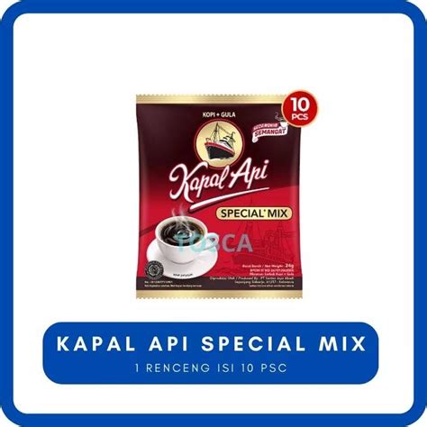 Jual Jual Sembako KOPI KAPAL API SPECIAL MIX 25gr RENCENG ISI 10