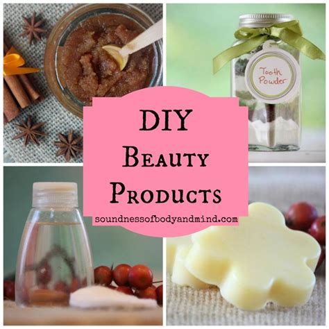 a collage of pictures with the words diy beauty products