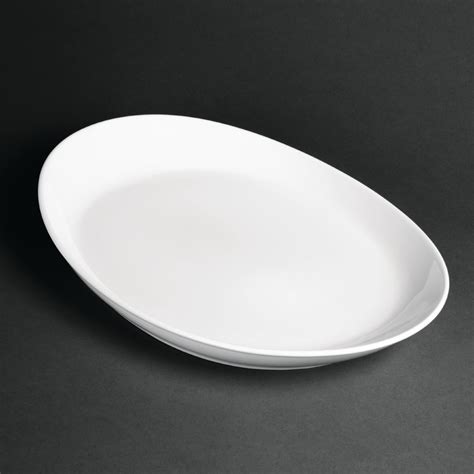 Royal Porcelain Classic White Oval Plates Mm Pack Of Cg