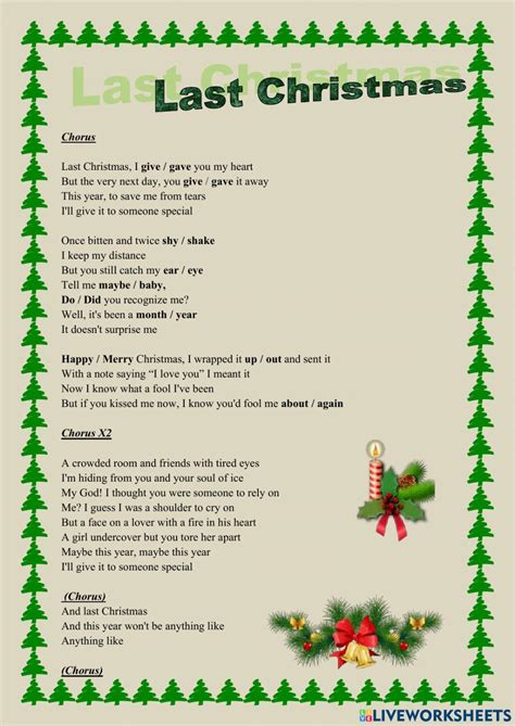 1735083 Taylor Swift Last Christmas Lyrics