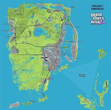 GTA 6 Map : Exploration Détaillée de Vice City et Au-Delà - TheGameZero