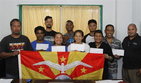 Team Palau In Full Final Preparation To Yap Palau National Olympic