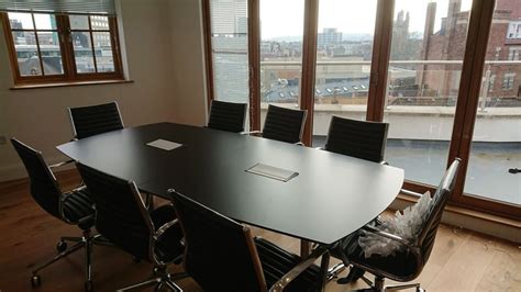 Black Conference Meeting Table Black Switch Boardroom Meeting Table