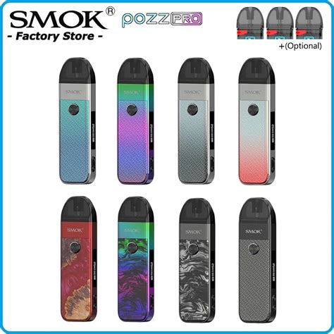 Original Smok Pozz Pro Kit W Vape Mah Battery Ml Cartridge Pod