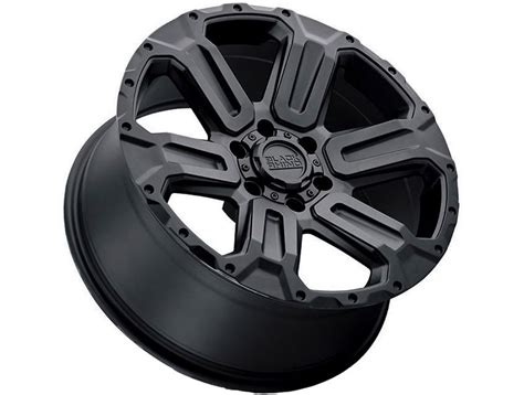 Black Rhino Matte Black Wanaka Wheels Realtruck