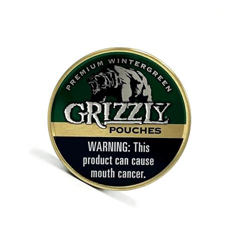 Grizzly Wintergreen Pouches Native Smokes Mohawk Smoke Cigarette