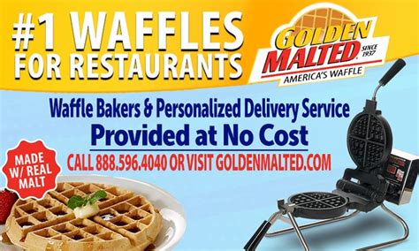 Waffle Irons and Personalized Delivery Service Provided at No Cost with ...