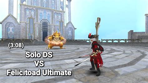 Solo Dual Sword Vs Felicitoad Ultimate Toram Online Youtube