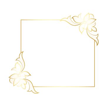 Thin Gold Frame Clip Art Black And White Infoupdate Org