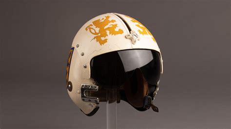 United States Navy Flight Helmet Worn By Joseph B Gatewood