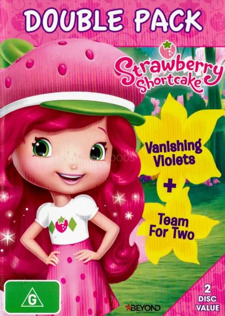 Strawberry Shortcake Double Pack Dvd Animated Series Rare Aus Stock