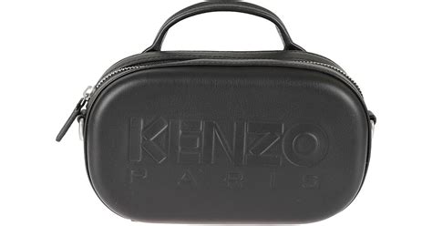 KENZO Kase Crossbody Bag In Black Lyst