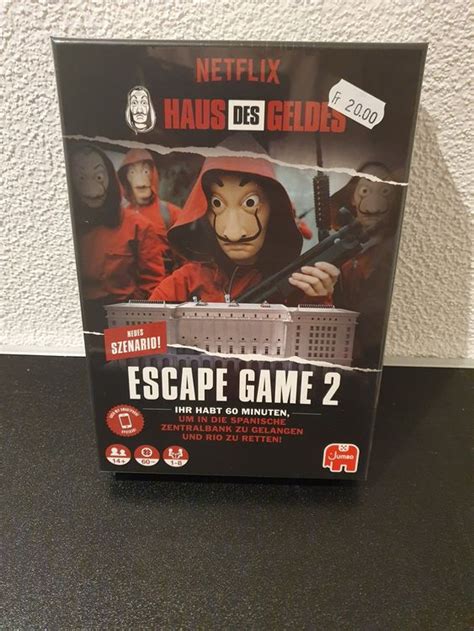 Neu Jumbo Haus Des Geldes Escape Game Kaufen Auf Ricardo