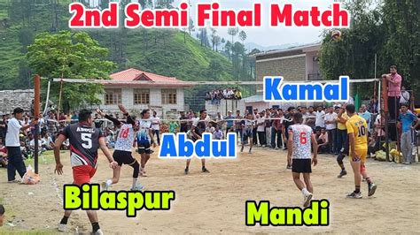 Bilaspur Vs Mandi Rs Semifinal Match High Voltage Match