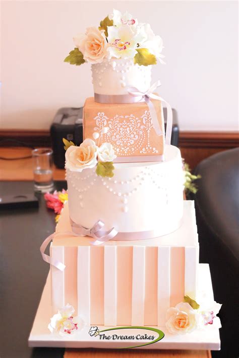 Blush Wedding Cake