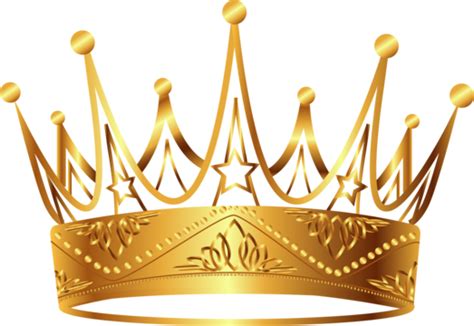 Gold Crown Vector Png