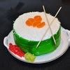 Ikura Sushi Roll Cake - CakeCentral.com