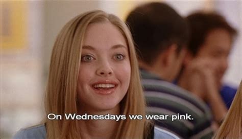 Mean Girls Quotes On Wednesdays We Wear Pink