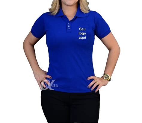 Camiseta Polo piquet pv algodão dry fit Personalizada para trabalhar em